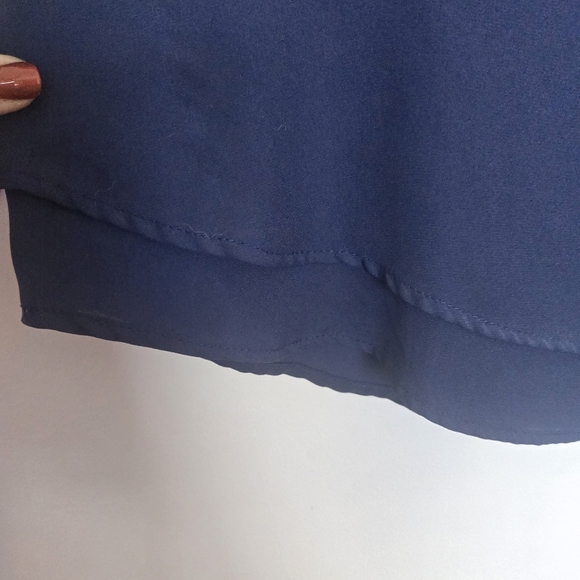 Women's Navy Blue Top - Picture 4 of 4